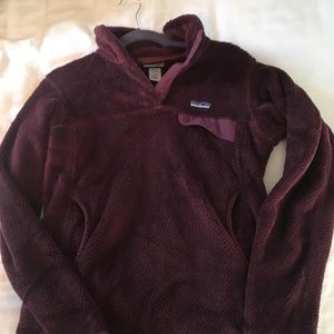 Maroon Patagonia Pull-over
